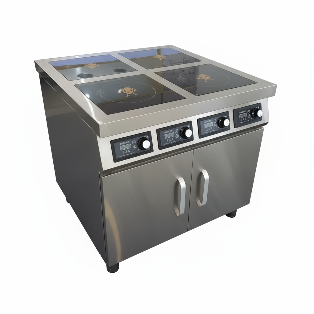 Smart High Quality 4-Stove Upright Kitchen Commercial Induction Cooker Induction Cooker Stove Electric Stove Without Gas