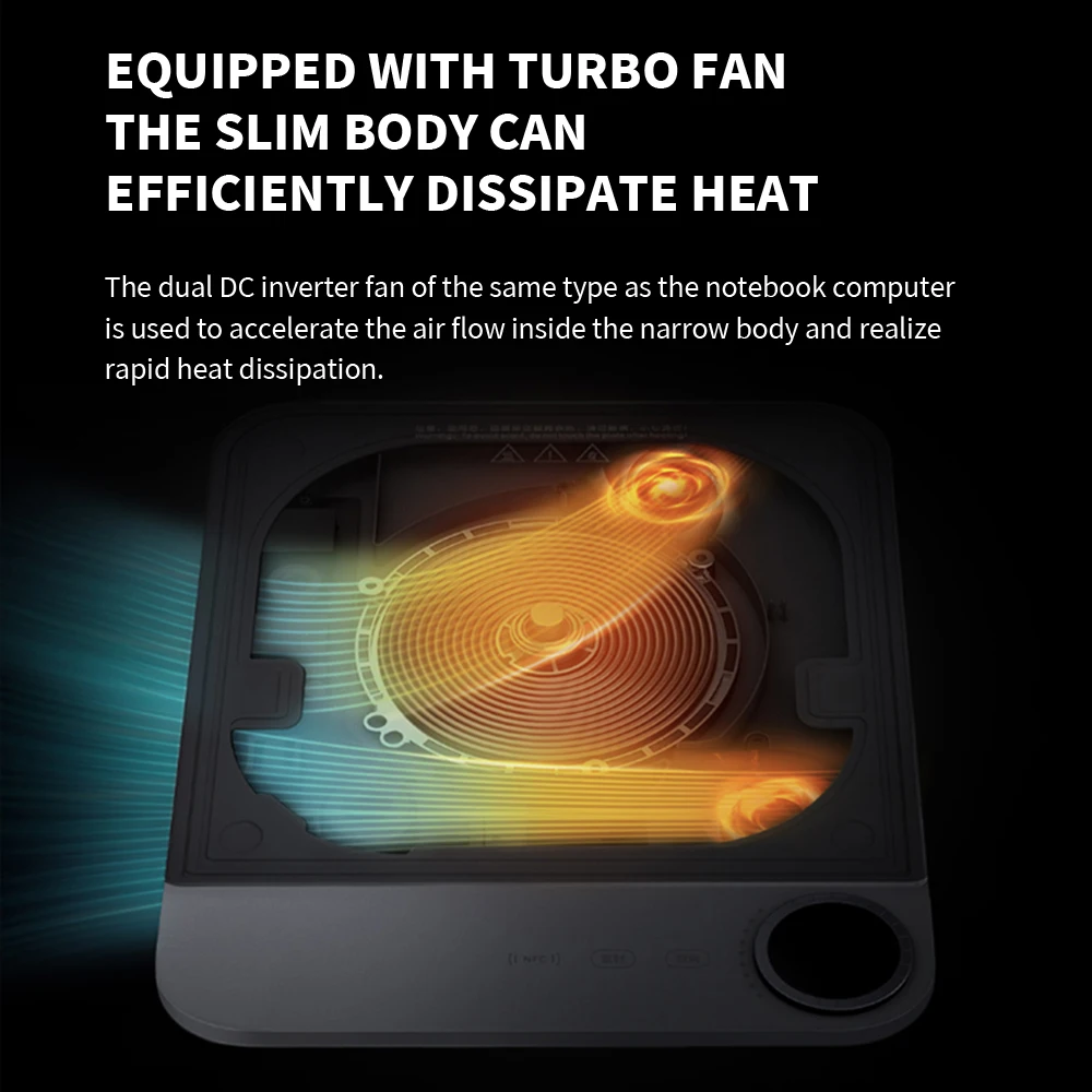 220V WIFI 2100W 99 Level Power Mijia Ultra Thin Electric Induction Cooker for Xiaomi App Control