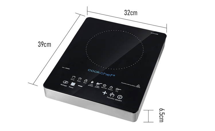 Innovative Single Burner Countertop Induction Cooker with Smart Features Multi-Function Sensor Touch Control Hotpot Cooking