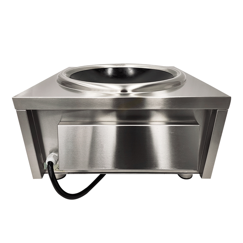 Commercial 5kw Concave Induction Cooker, Single Plate Desktop Wok Cooker for Restaurant Stir Fry