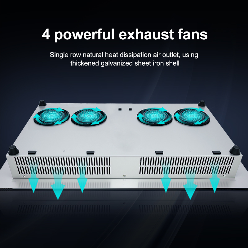 Double Burner Built-In Stainless Steel Induction Cooktop Commercial High Efficiency Electric Hot Plate with 3000W+ Power