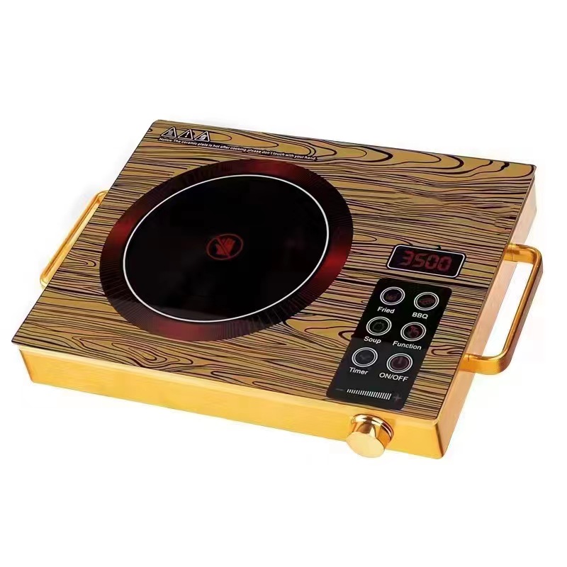 3500W Strong Power Electric Ceramic Stove Restaurant Induction Hob Waterproof Plate Touch Electric Infrared Cooker