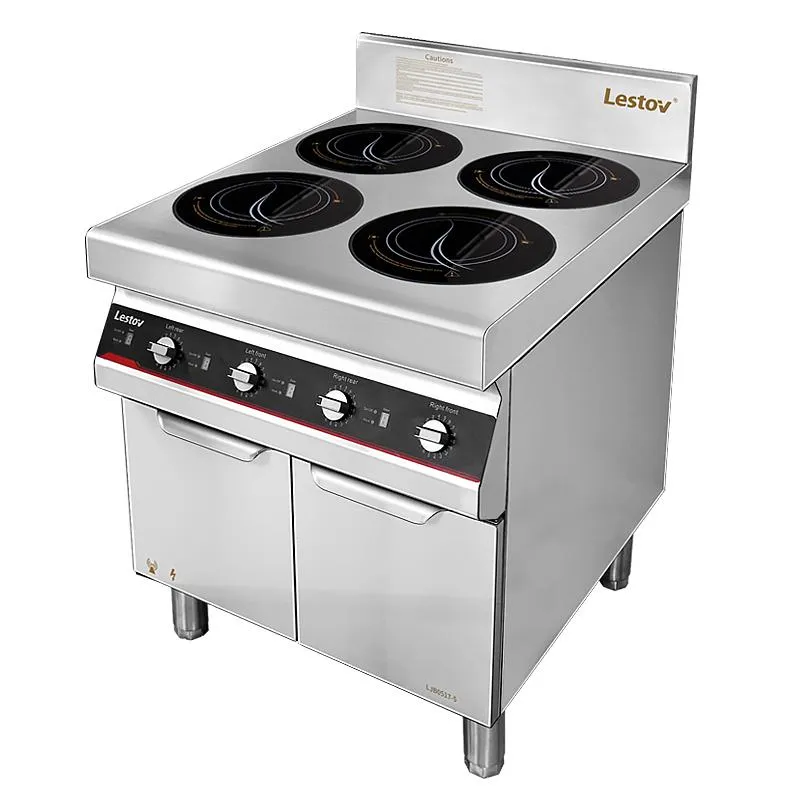 Freestanding 4 Burner Induction Cooktop