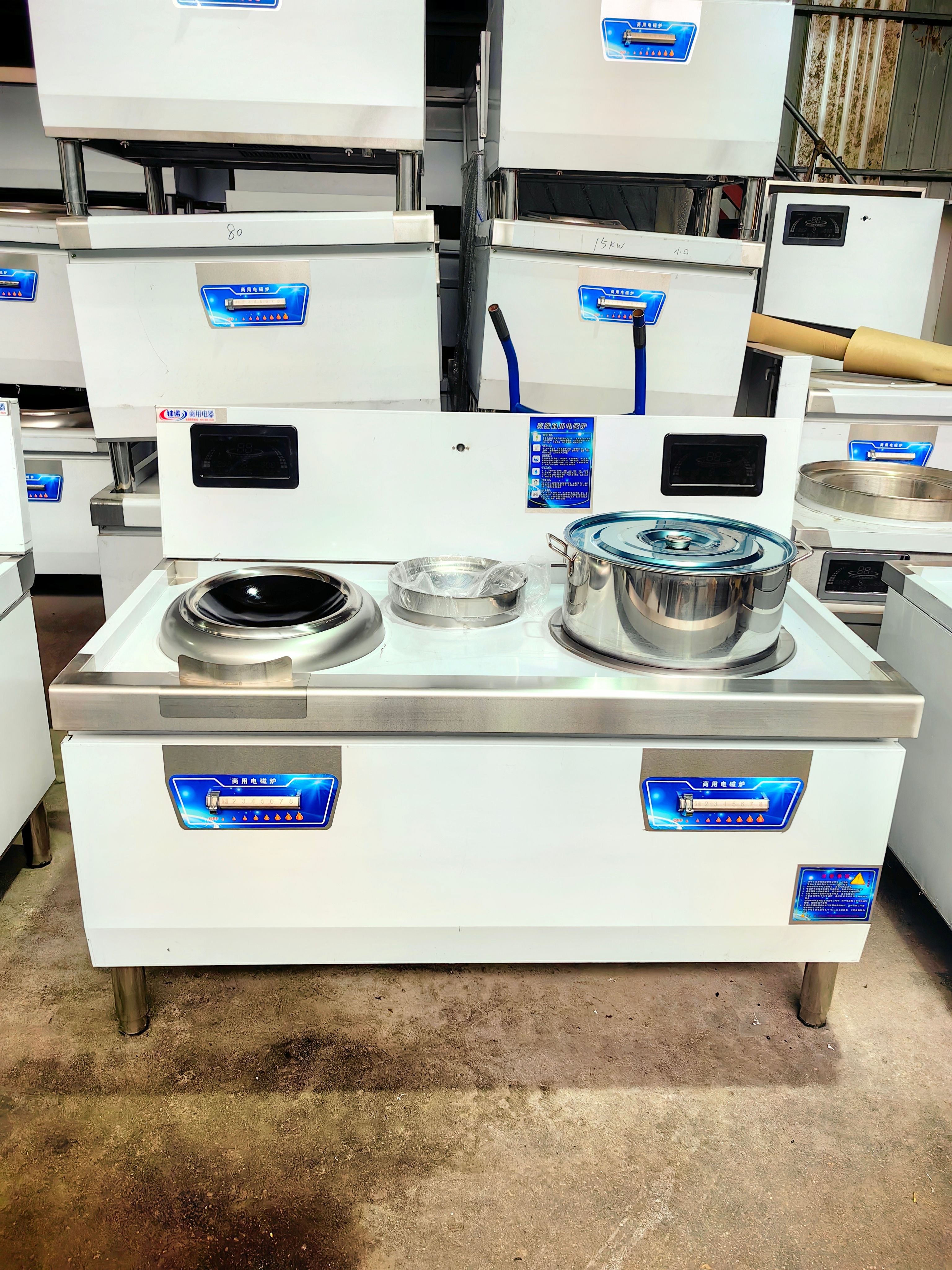 Commercial induction cooker applications 3