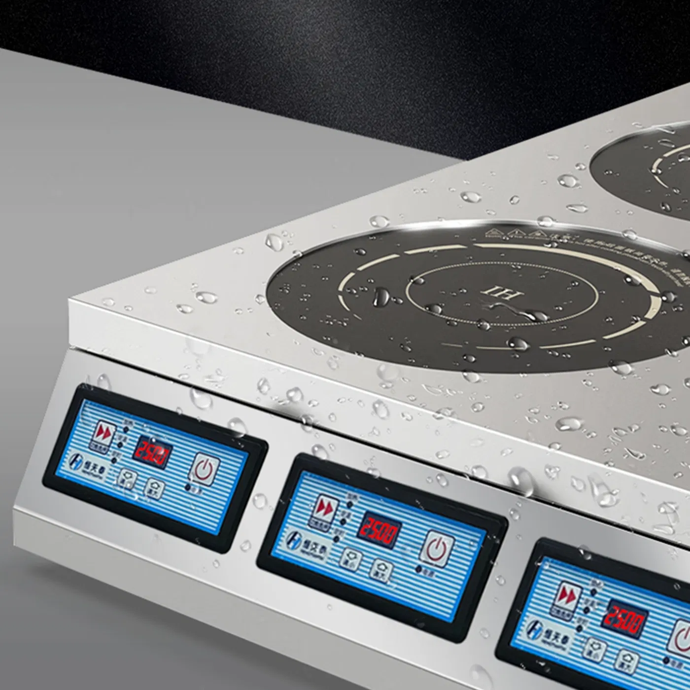 Vertical Induction Cooker for Efficient Cooking and Energy Savings-4 Units