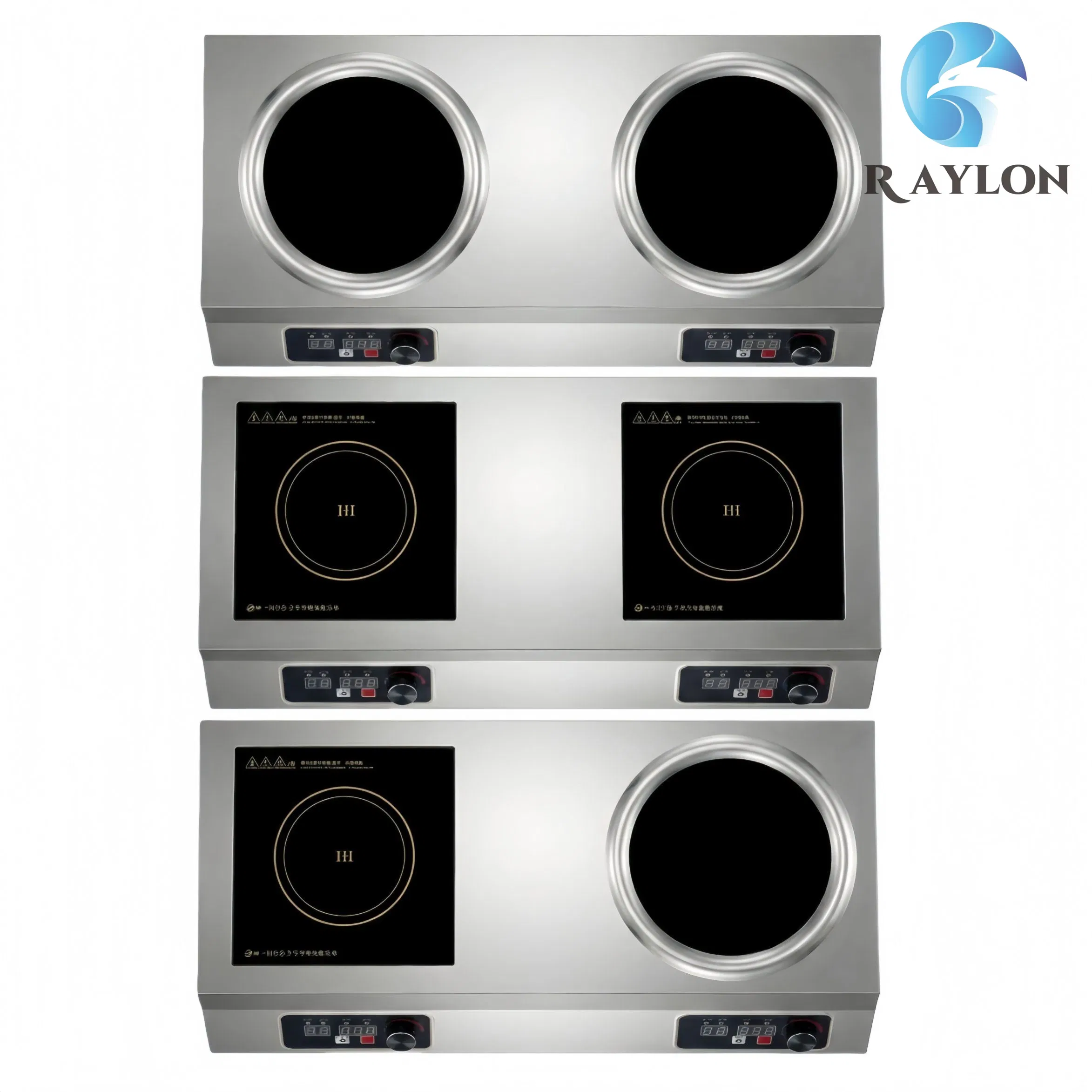 Commercial Induction Cooker Multi Zone Heating System for Hotel Kitchen