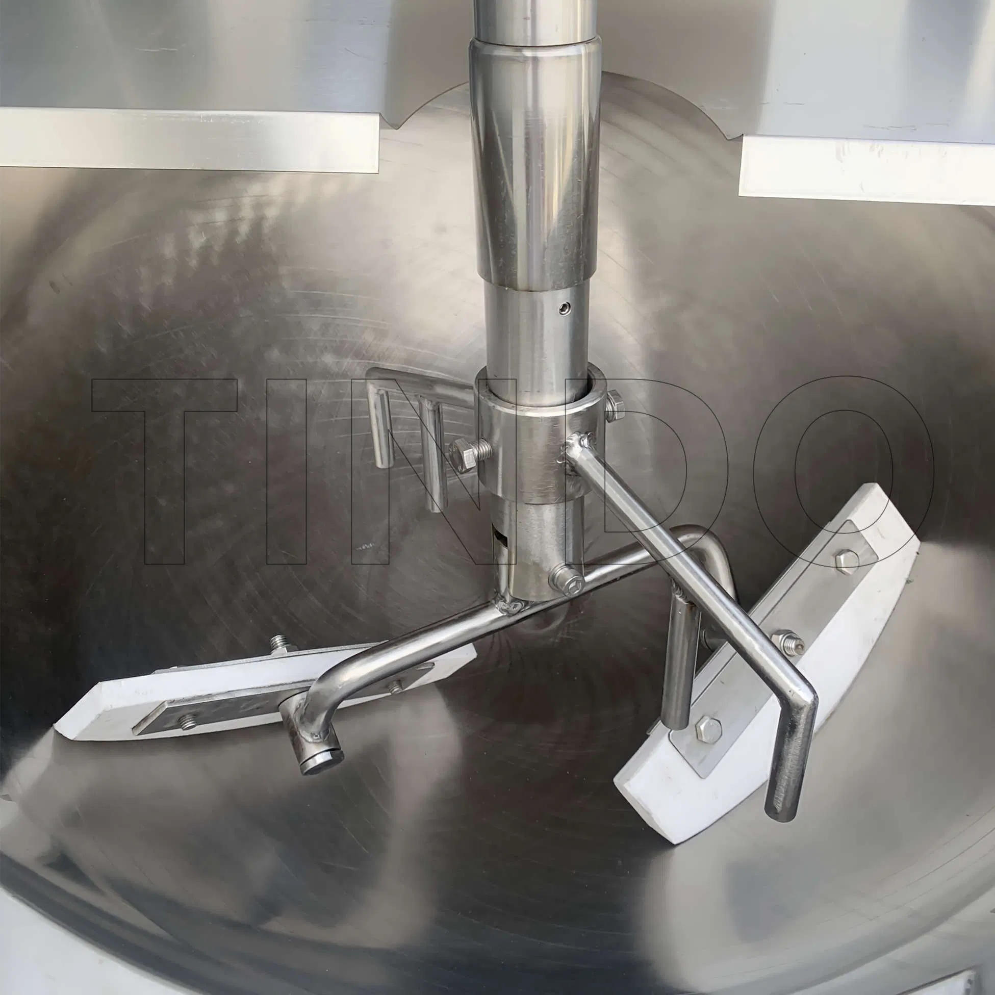 Industrial Big Capacity Oil Jacketed Cooking Mixer Pot Peanut Vegetable Large Steam Cooking Equipment