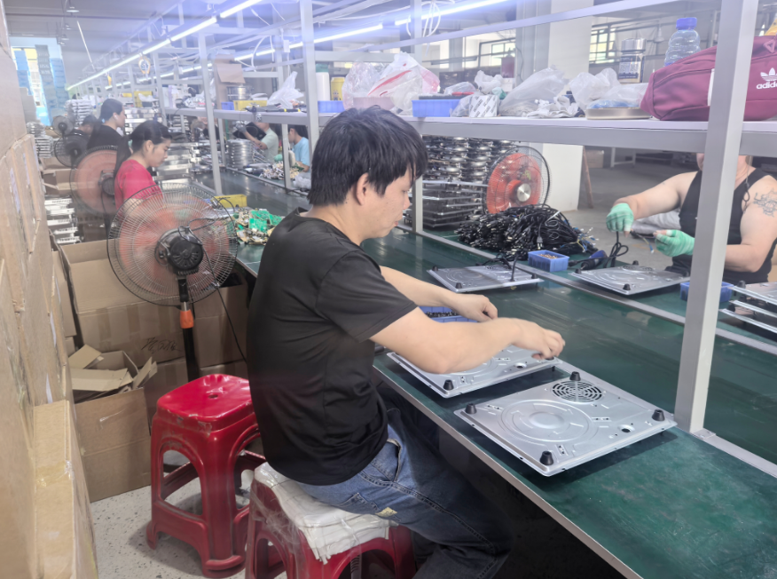 Factory production line
