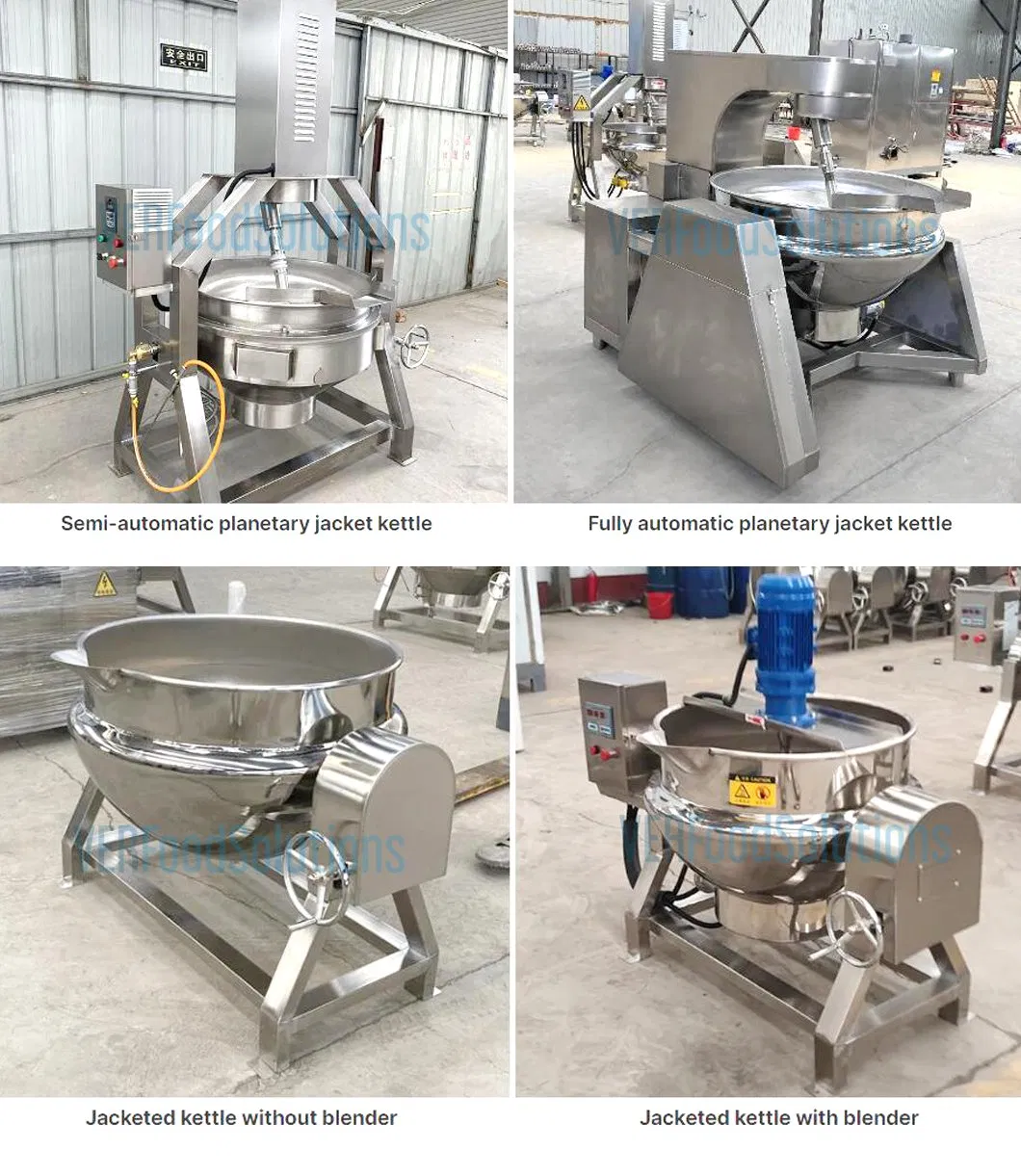 Planetary Jacketed Kettle Models
