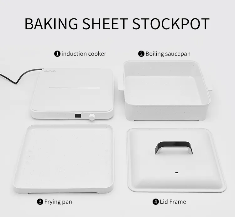 Premium Energy-Efficient Induction Cooker with Custom Temperature Control Smart Induction Cooker