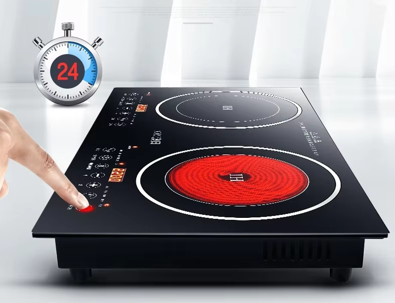 Commercial 2200W Portable Electric Induction Cooktop Solar/Battery Powered Fast Speed Gas OEM Model Options Household