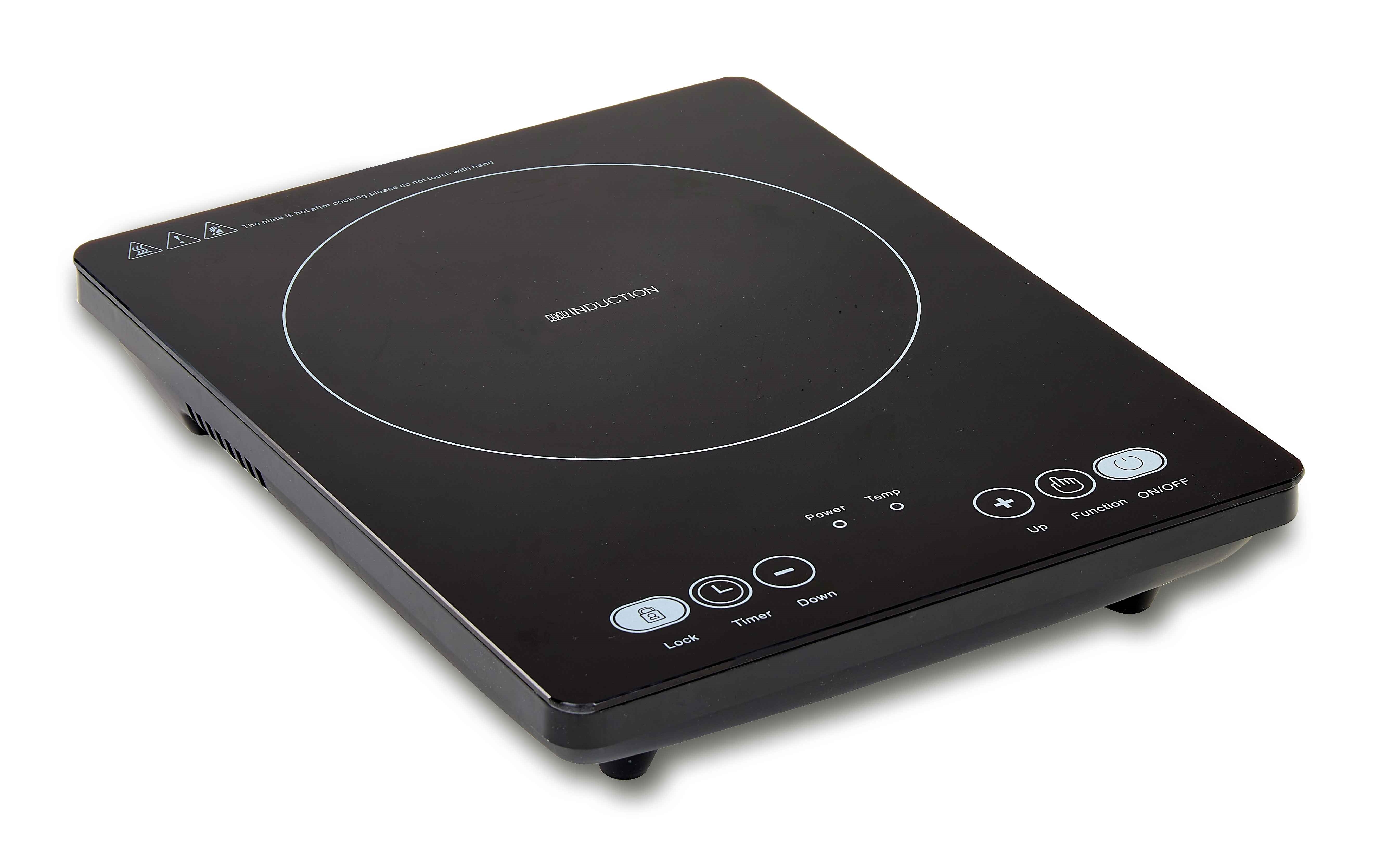 Household 2000W Electric Stove Induction Cooktop Glass Kitchen Appliances Touch Control