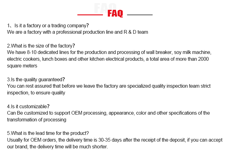 FAQ Overview