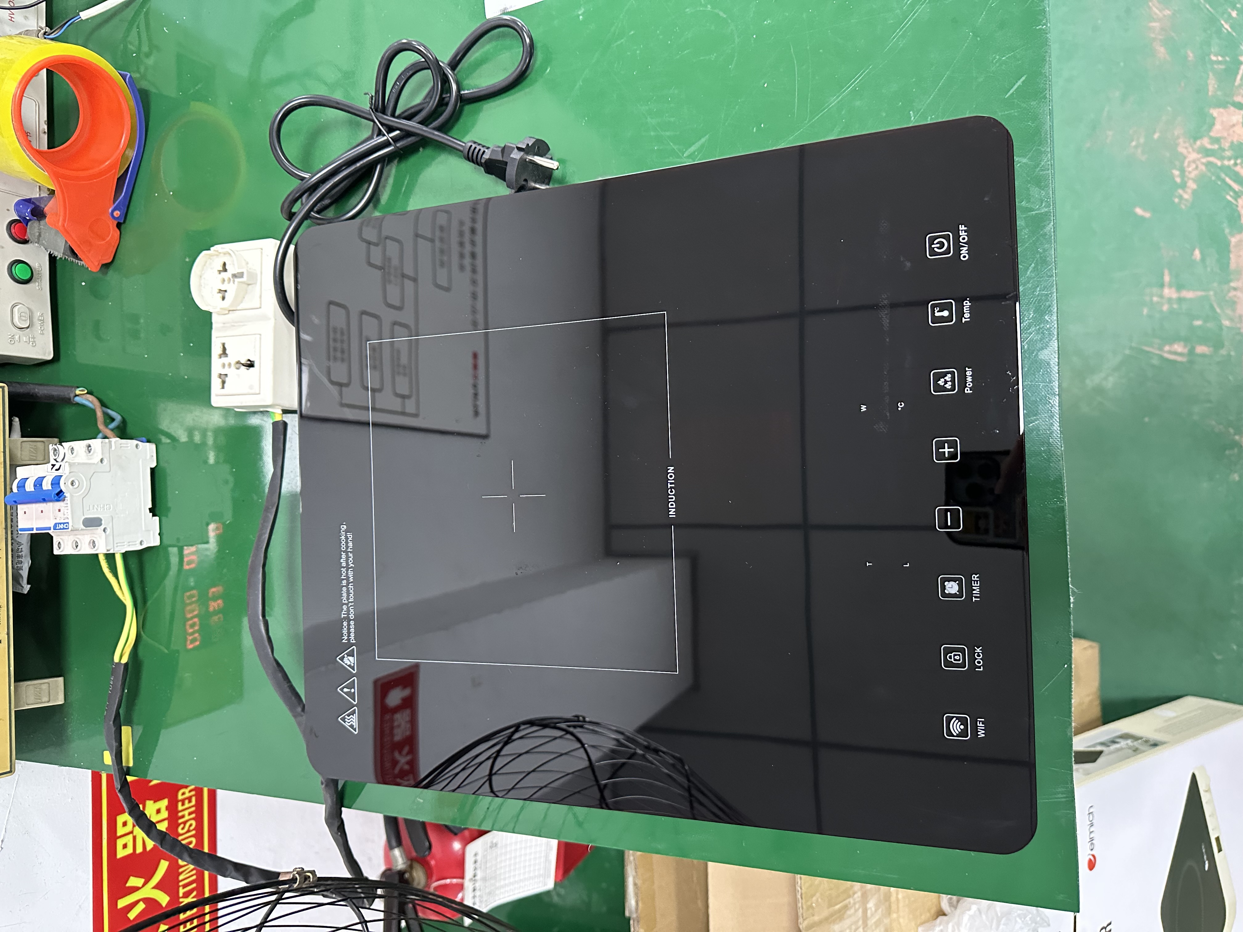 Tuya System WIFI Function Super Slim Induction Cooker //Induction Stove//Induction Hob ALP-DC106 China Zhongshan Factory