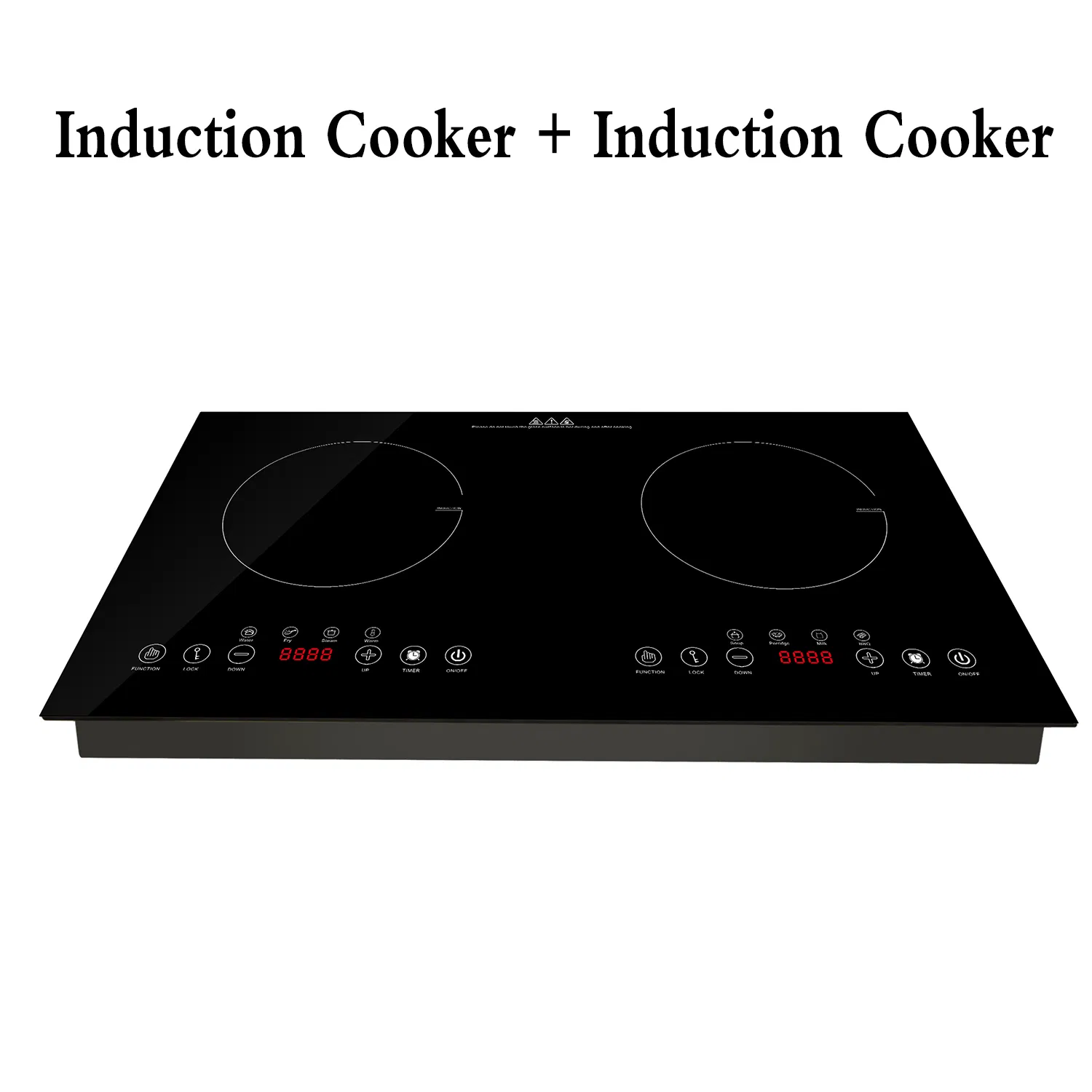 CB Hybrid Built In 2 Burners Infrared Ceramic Cooker vs Electric Induction Cooker
