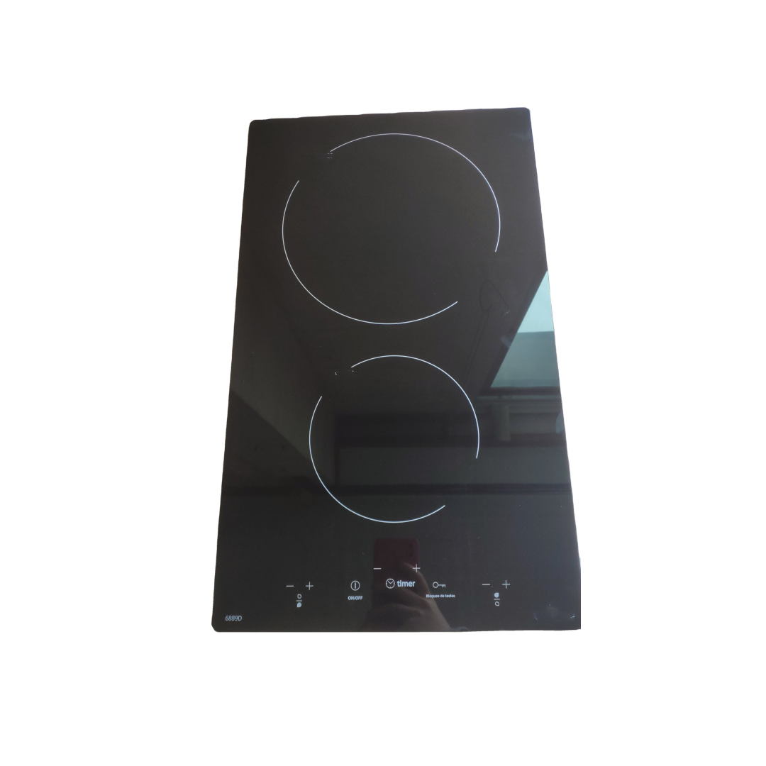 Built-in Induction Stove Black Ceramic Glass Panel