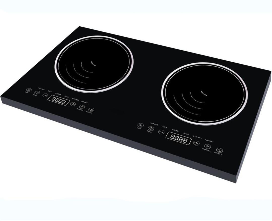 Smart Two Hobs Induction Cooker Intelligent Dual Induction Cooktop Digital Electric Stove Cooker for Promotion