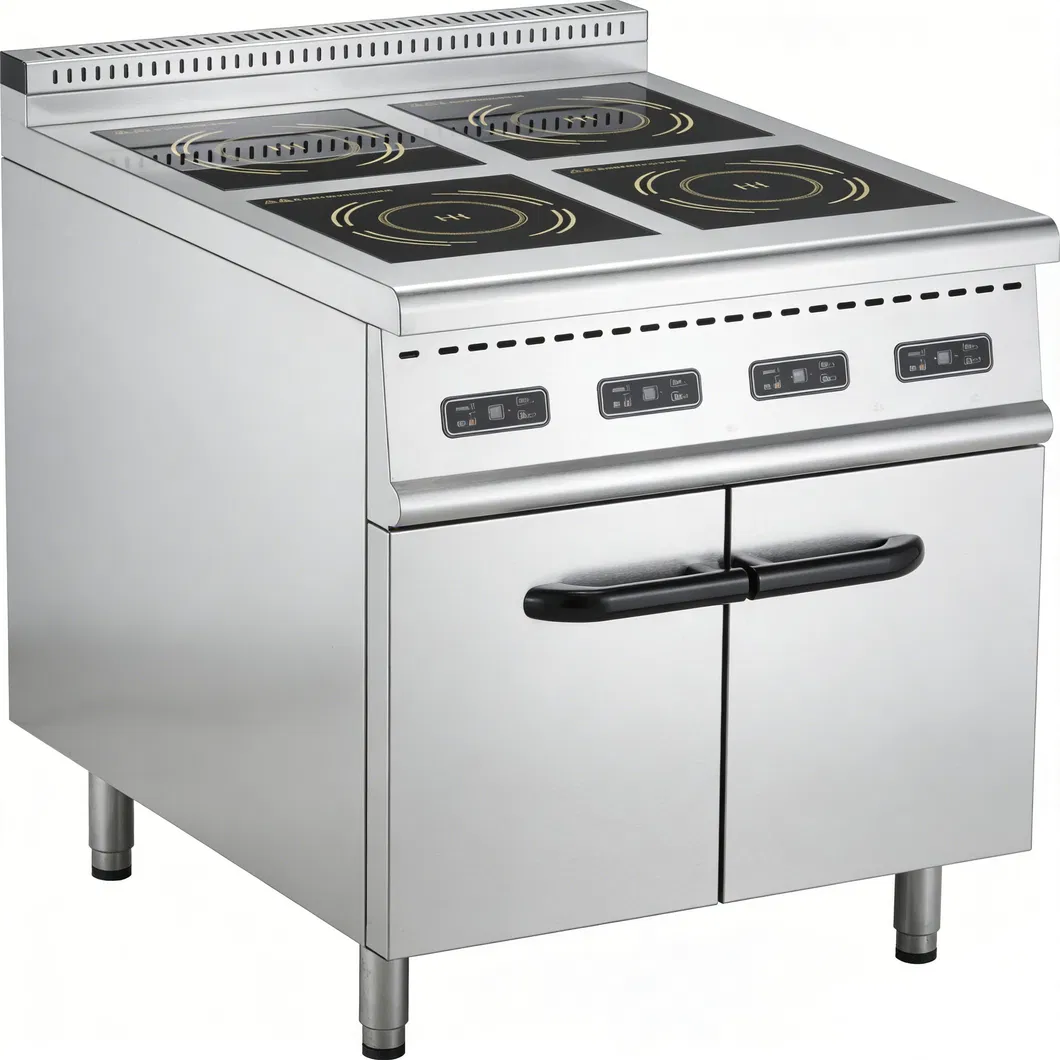 Commercial Induction Range Cooktop