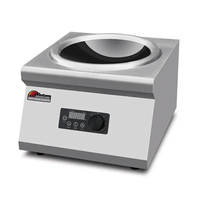 Single Concave Induction Wok Cooker