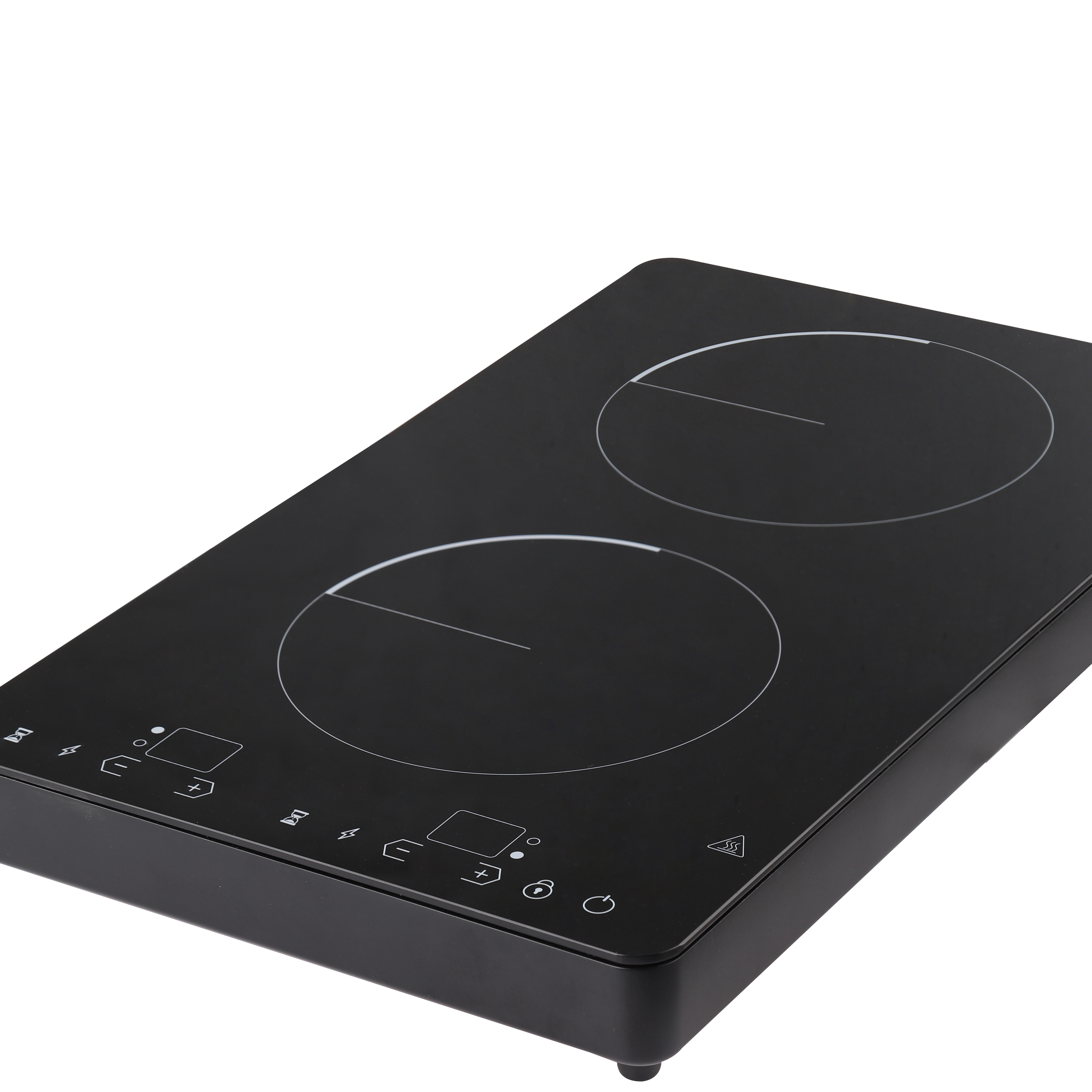 Portable Home Appliance Vertical Double Cooking Area Induction Cooktop Domino Induction Cooker