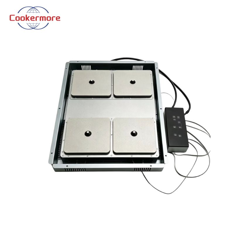 4 Zone Electric Ceramic Cooktop Built-in Infrared Cooker Multi Burner Electric Induction Cooker
