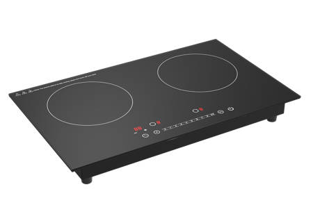 Double Burner Portable Built in Induction Cooker with Touch Control and Multiple Cooking Modes