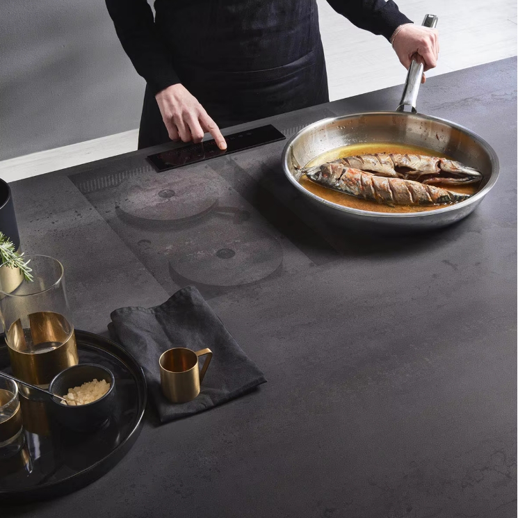 2025 Hot Invisible Induction Hob Cooktop Invisible Induction Hob 220V Under Counter Double Induction Cooker OEM ODM