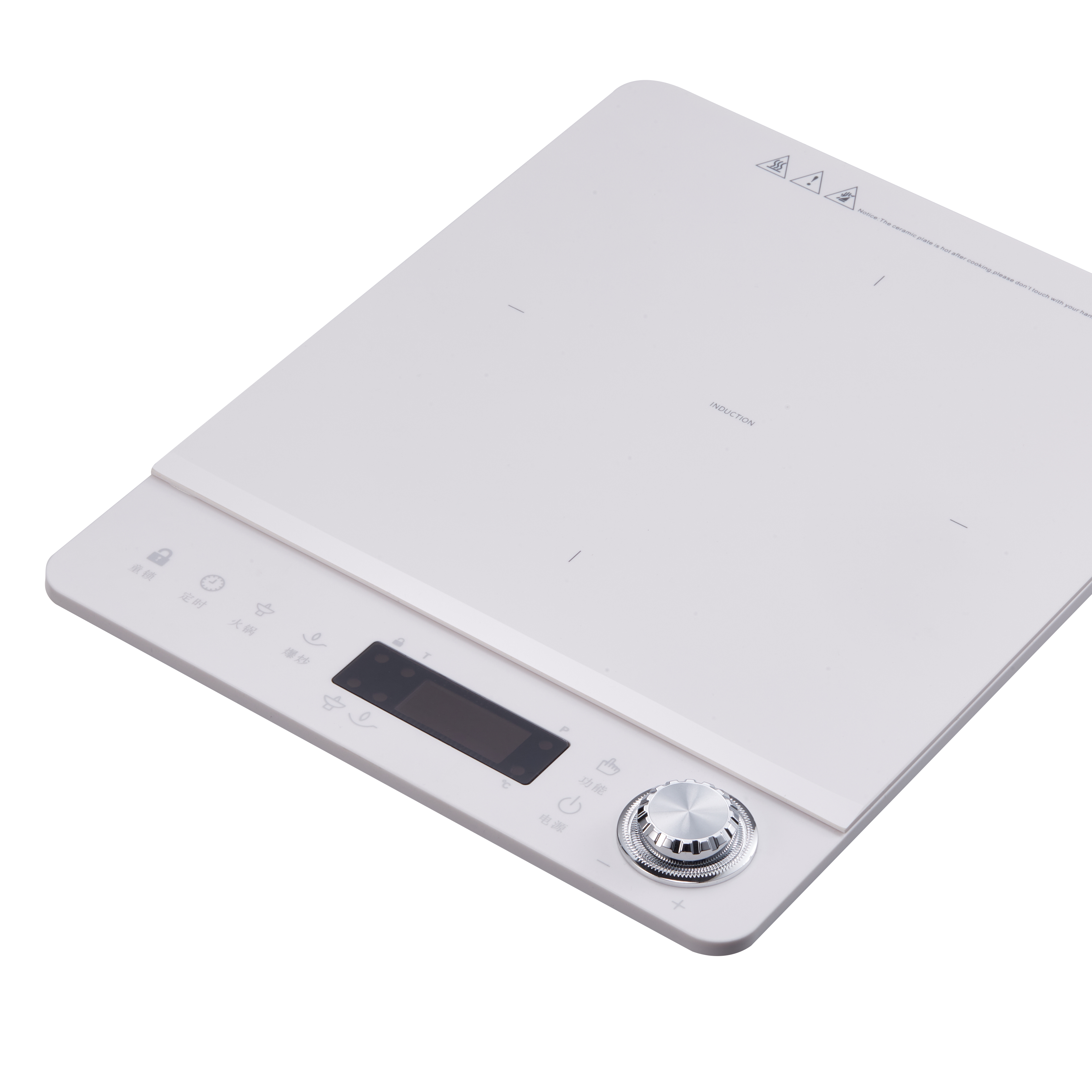 White Silent Fan Induction Cooker Slim Design Household Appliance Best Price Induction Cooktop for Home