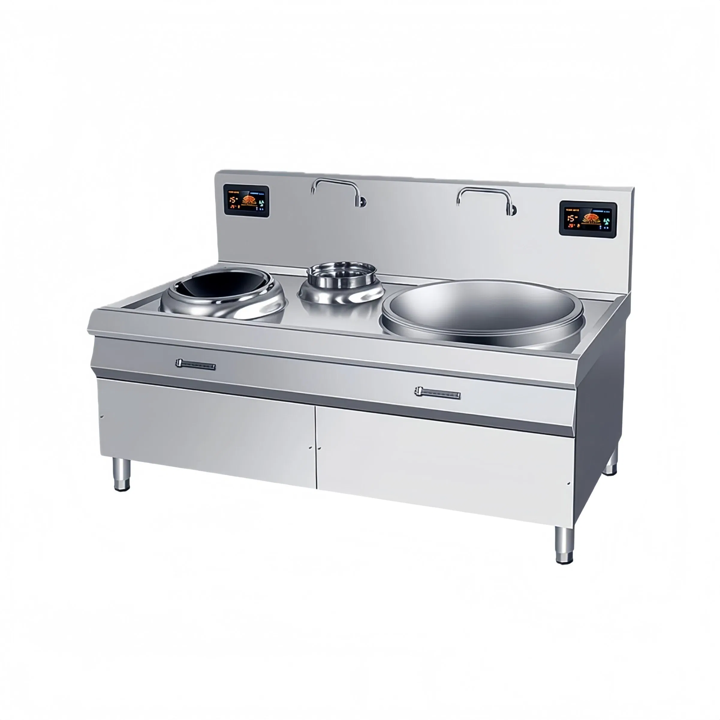Energy Efficient Commercial Induction Cooker for Hotel Kitchen Equipment