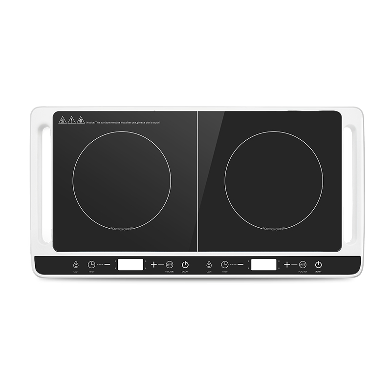 Commercial Induction Cooktop Table Top Double-Cooker Electric Induction Cooker