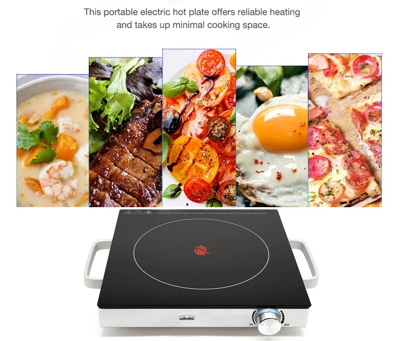 New Products 1 Burner Induction Hob Hybrid Ceramic Electric Cooktops