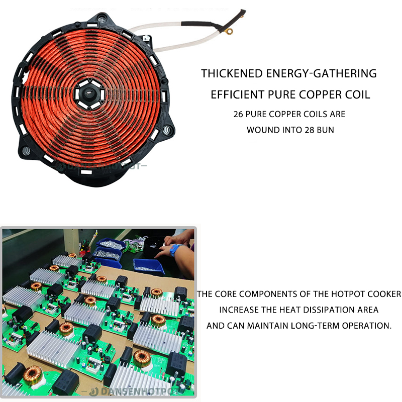 Commercial Induction Cooker Internal Component