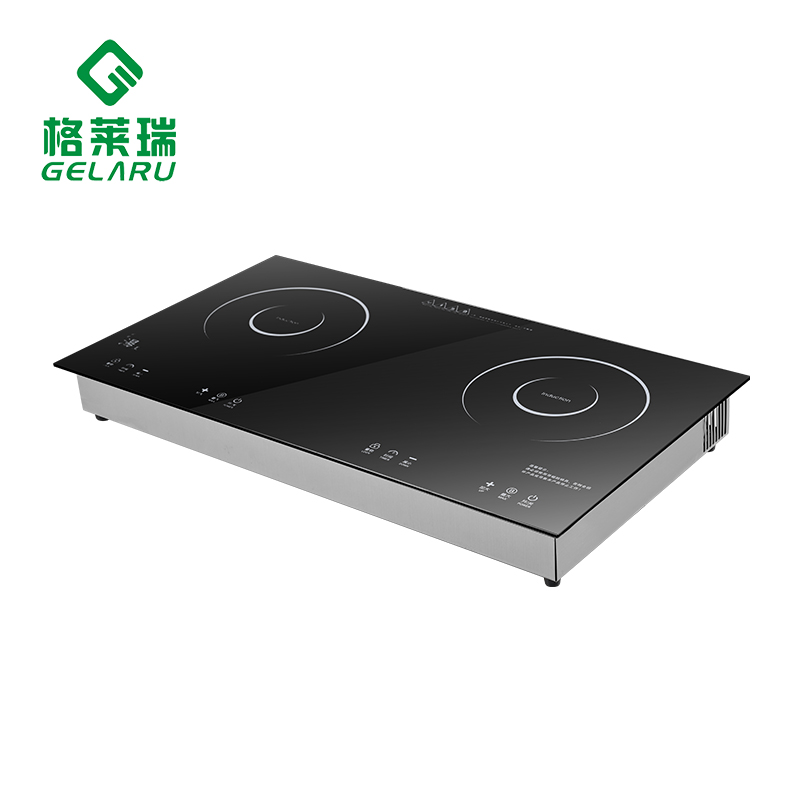 Environmental Embedded Electric Magnetic Induction Cooker Ceramic Glass 2 burner Induction Cooker