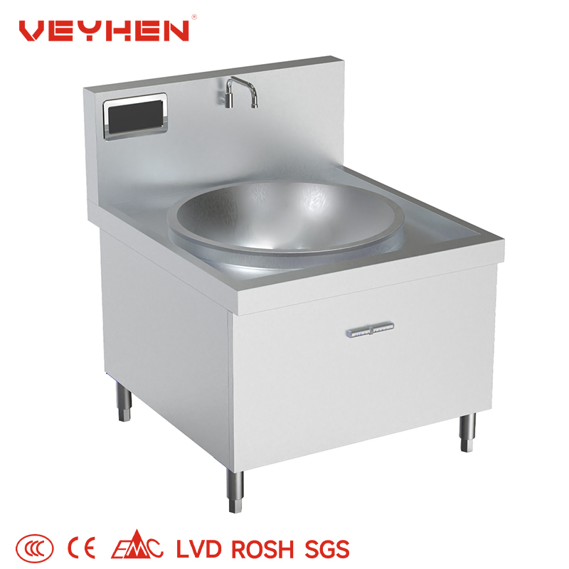 Energy Efficient Induction Cooker with Durable Steel Design