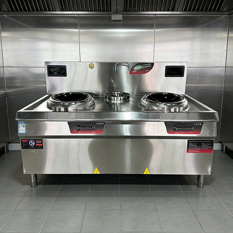 Hotel Canteen Restaurant High-power Induction Cooker Single Head Double Head Electric Stir Fry Stove Large Pot Stove
