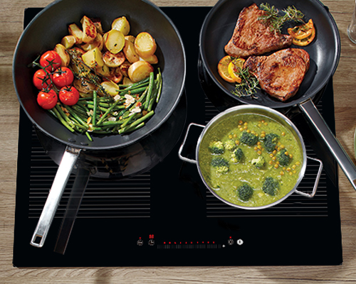 Smart Wi-Fi Control Vitro Ceramic 4 Burner Induction Cooktop