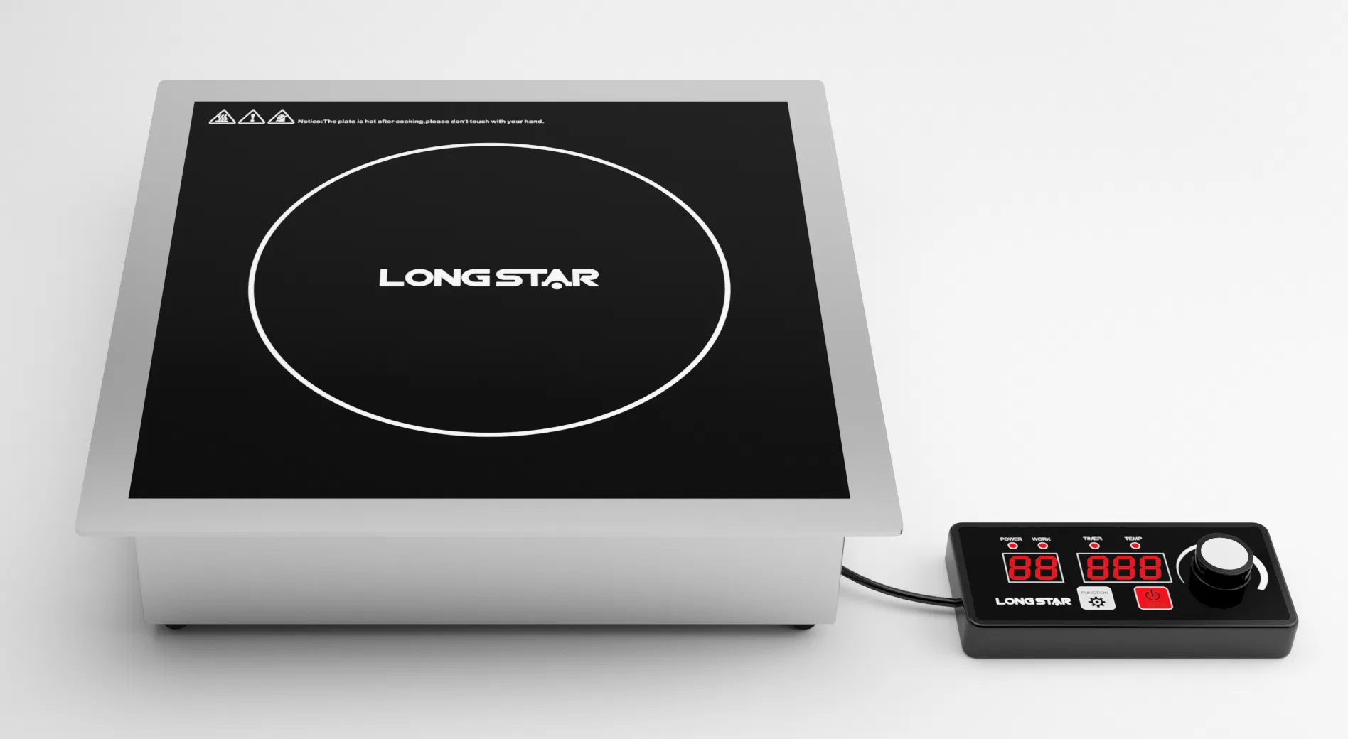 High Quality One Burner 3500W Electric Cooktop Commercial