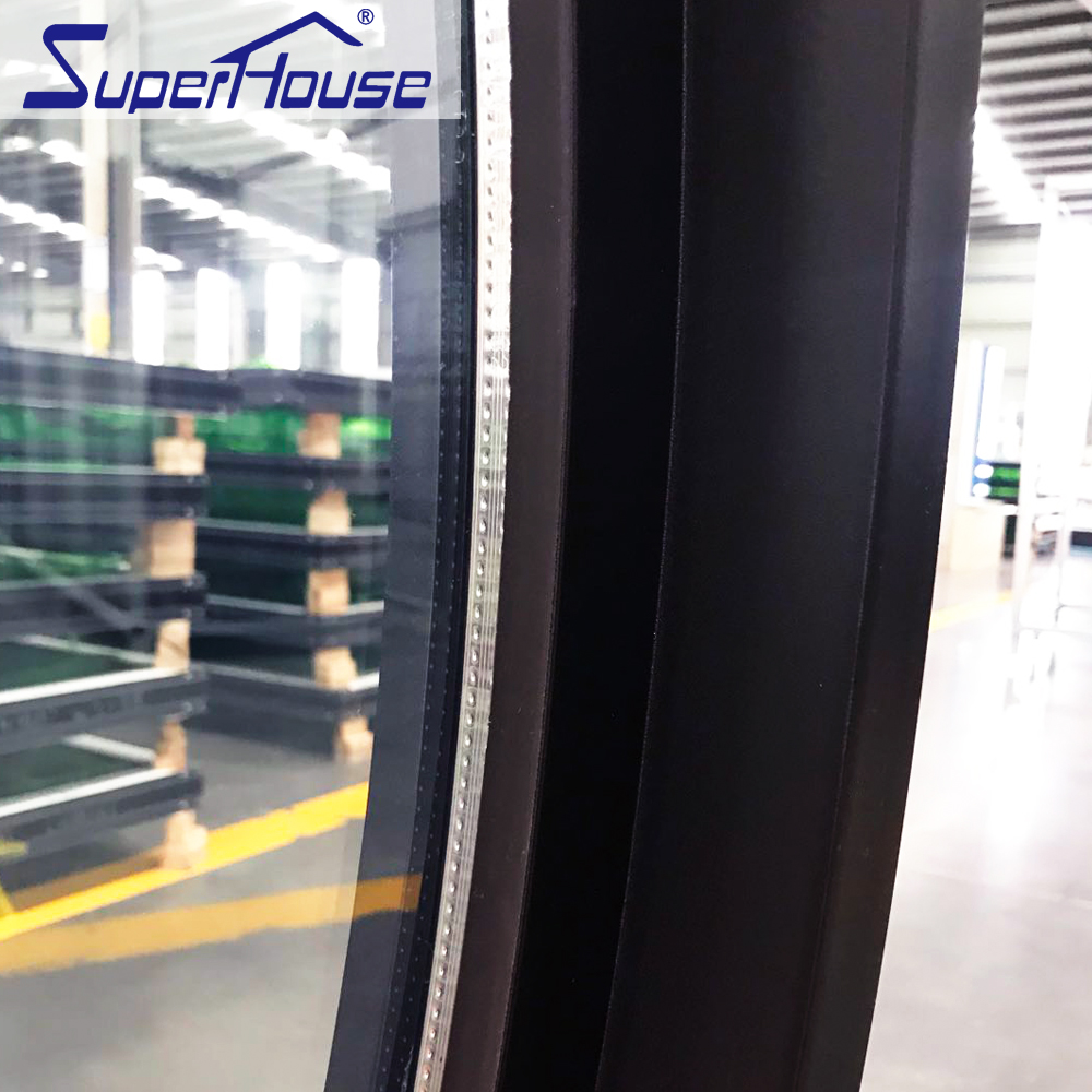 Hurricane Proof NFRC NOA FPA AS2047 Double Glass Custom Fixed Window With  More Than 5 Years Warranty