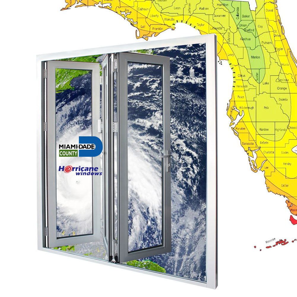 Florida Impact Resistance Used Commercial Glass Doors Cheap Folding Patio Doors Patio Door Wholesale
