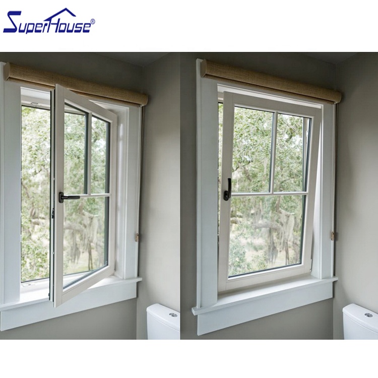 High Quality Aluminum Glass Tilt and Turn Window Energy Conservation