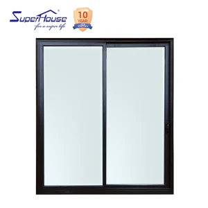 Soundproof Narrow Frame Aluminum Sliding Glass Door