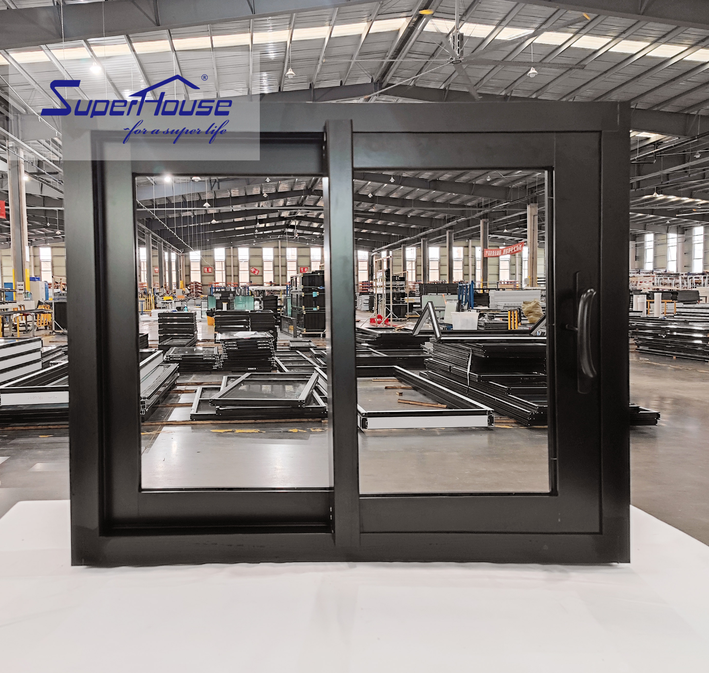 Premium Aluminum Casement Window with Thermal Insulation and Multi-point Lock Best selling