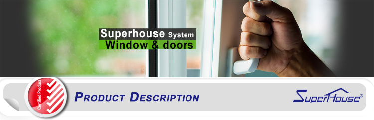 Florida Approval Hurricane Proof Impact Resistant PVC Sliding Windows and Door