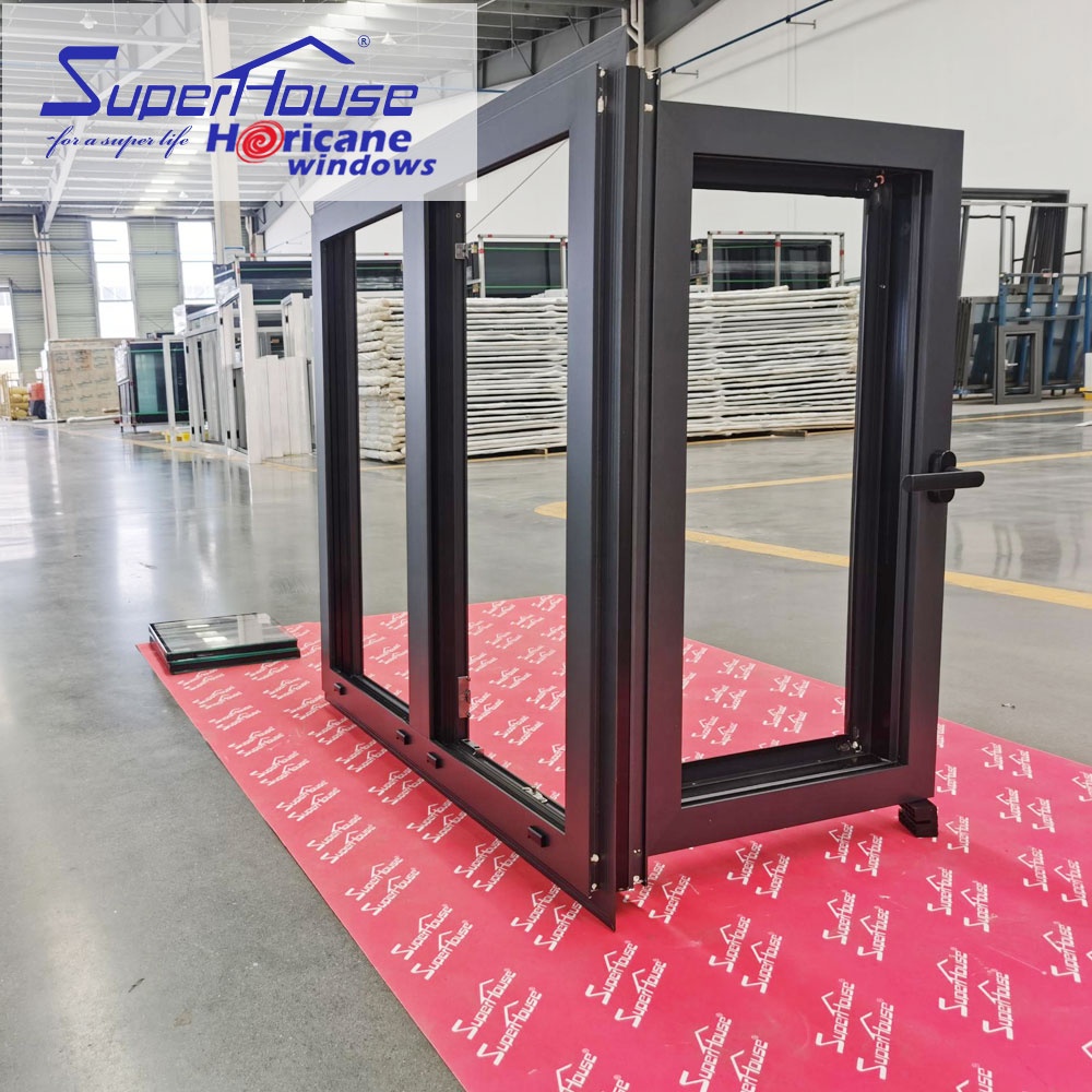 Cold Weather Use Passive House Canada Swing Aluminum Graphic Design Customized Horizontal Modern Hanging Aluminum Alloy Hotel