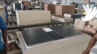 Modern frameless kitchen cabinets RTA structure by Arpacılar Home