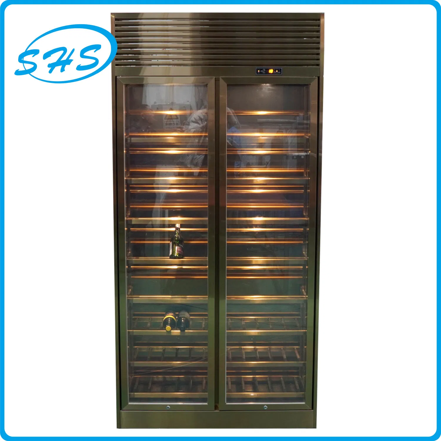 Stainless Steel Wine Storage Cabinet Can Be Adjusted The Temperature