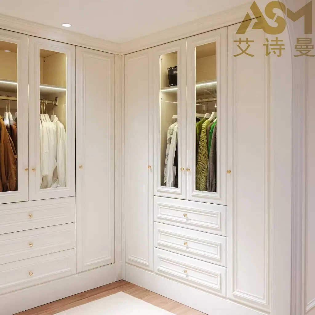 Asm Industrialsignature Wardrobe Collection Project Bedroom Furniture Customized Sliding Door Wood Built in Walk in Wardrobe