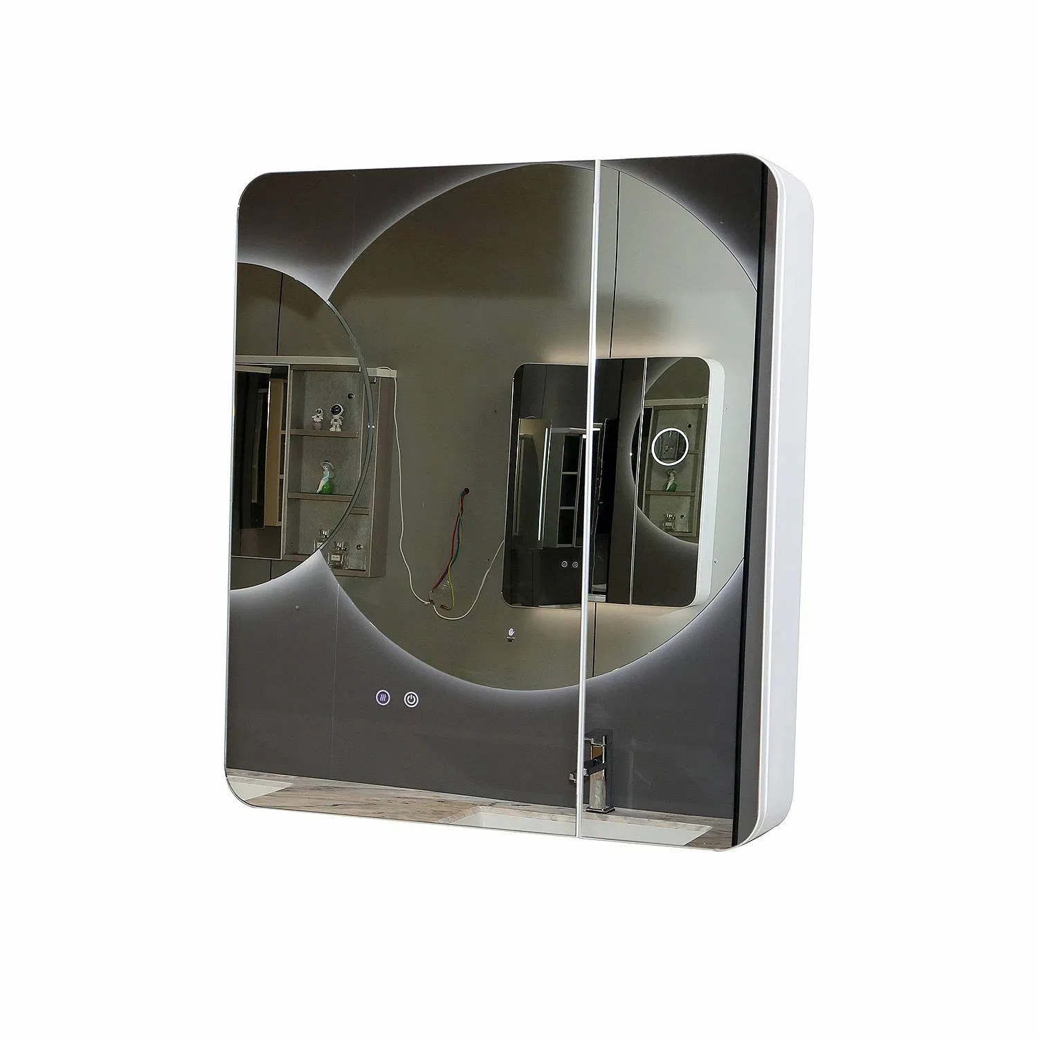 Jataii Bathroom Cabinet Chic Bathroom Cabinets with Linen Tower and 5 Bathroom Count Options