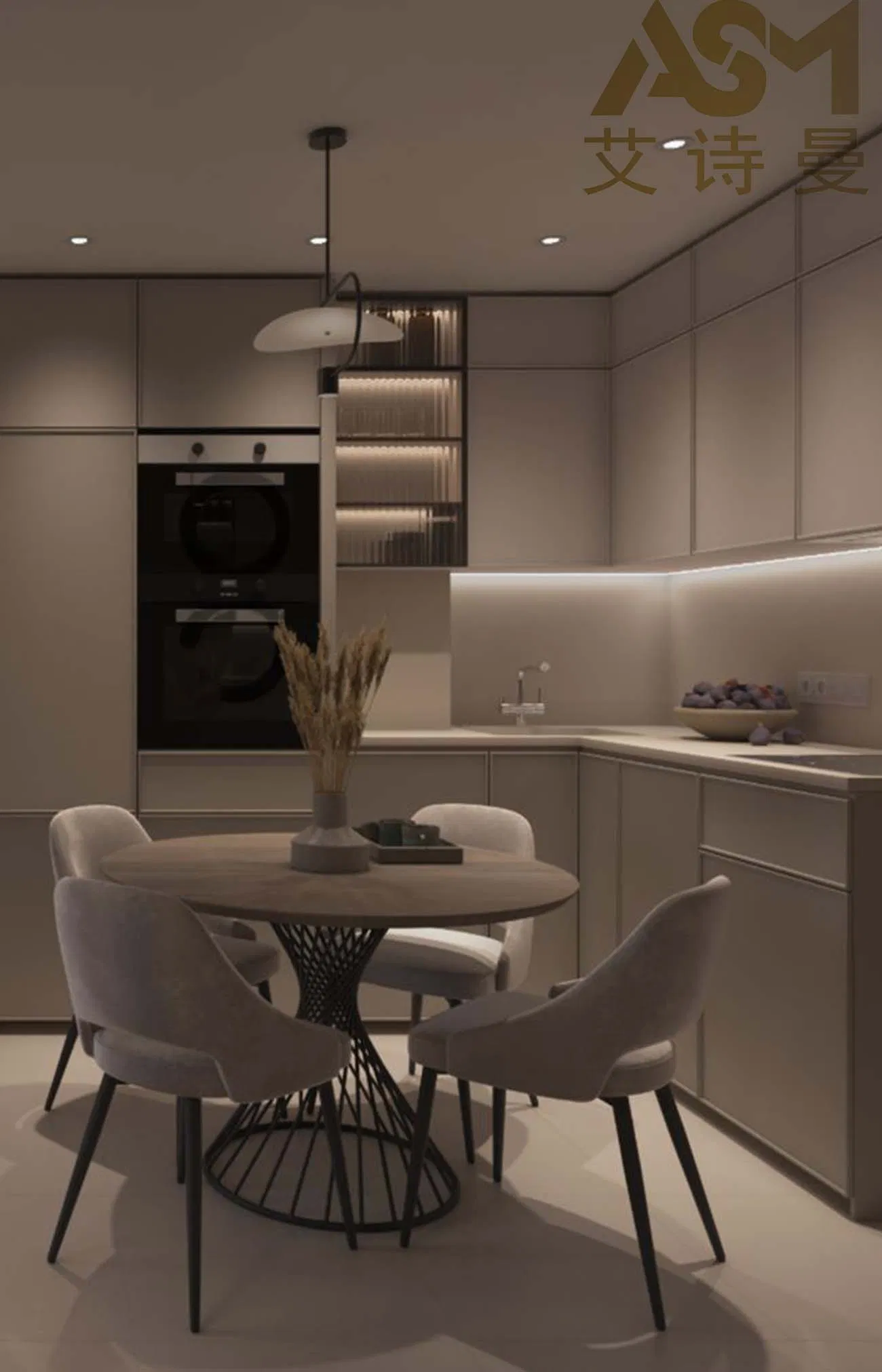 Compact Cabinet Unit with Smart Interior Design