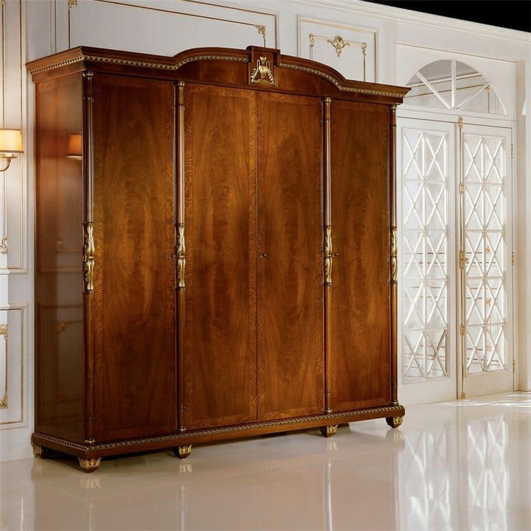Modern Bedroom Furniture Wooden Wall Wardrobe with Sliding Door